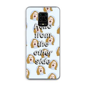 Hello: Xiaomi Redmi Note 9 Pro Transparant Hoesje
