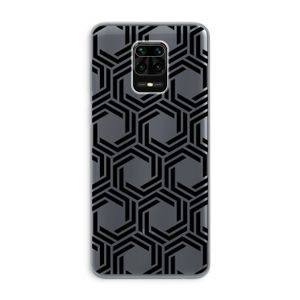 Geometrisch patroon: Xiaomi Redmi Note 9 Pro Transparant Hoesje