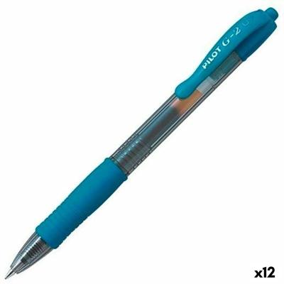 Gelpen Pilot G-2 Blauw Turkoois 0,4 mm (12 Stuks)