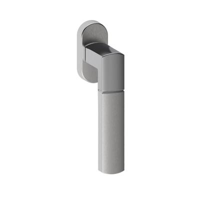 Hardbrass Raamkruk draaikiep Rhodos ovaal - RVS