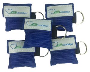 Kiss of life key blauw 5 stuks