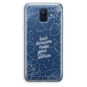 Good stories: Samsung Galaxy A6 (2018) Transparant Hoesje