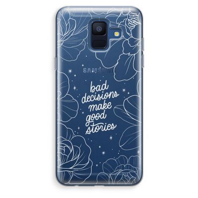 Good stories: Samsung Galaxy A6 (2018) Transparant Hoesje