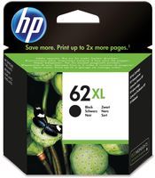 HP inktcartridge 62XL, 600 pagina&apos;s, OEM C2P05AE, zwart