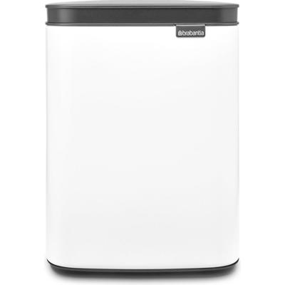 Brabantia Bo Prullenbak - 4 liter - kunststof binnenemmer - wit 222344