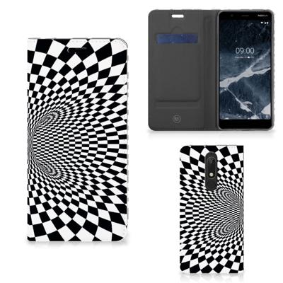 Nokia 5.1 (2018) Stand Case Illusie
