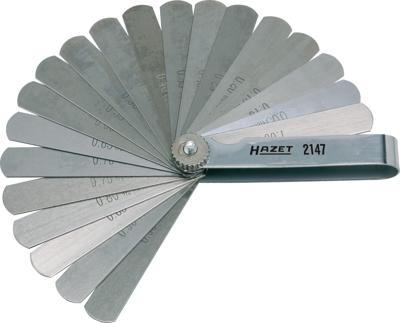 HAZET Voelermaat 2147 - Lengte: 84 mm - 0,05 - 1,0