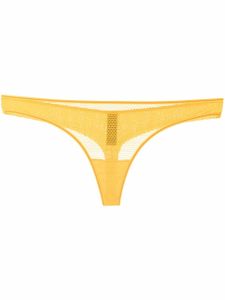 Marlies Dekkers string Lady Leaf Butterfly - Jaune