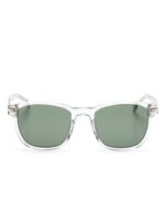 BOSS lunettes de soleil d'inspiration wayfarer - Gris