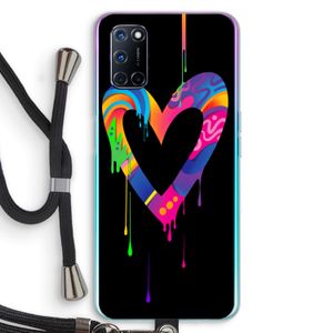 Melts My Heart: Oppo A92 Transparant Hoesje met koord