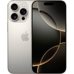 Apple iPhone 16 Pro iPhone 128 GB 16 cm (6.3 inch) Titaan (natuur) iOS 18 Dual-SIM