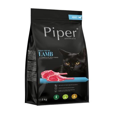 PIPER Animals with fresh lamb - droog kattenvoer - 3kg