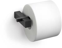 ZACK Carvo toiletrolhouder 16,5x10x2,6cm zwart - thumbnail