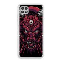 Hell Hound and Serpents: Samsung Galaxy A22 4G Transparant Hoesje