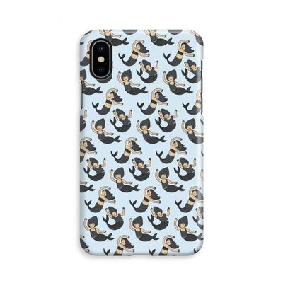 Zeemeermin: iPhone X Volledig Geprint Hoesje