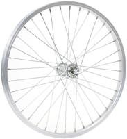 CONTEC voorwiel "alu sport + quando kt-a16f". fr.wheel 20" 2,00 zinc
