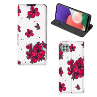 Samsung Galaxy A22 5G Smart Cover Blossom Red