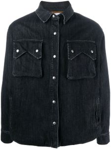 RHUDE surchemise en jean - Noir