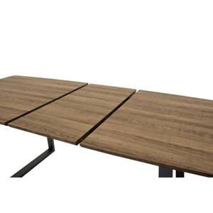 Fjôrd - Eettafel Donkerbruin 160cm - MDF - Inca