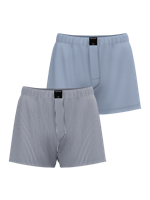 2-pack wijde heren boxershorts - Cotton Stretch