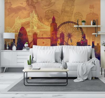 Fotobehang steden straten van London