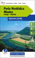 Wandelkaart 58 Outdoorkarte Porta Westfalica | Kümmerly & Frey
