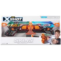 Pack Blasters - ZURU - XSHOT Skins Griefer 2PK - Roterende loopblasters met 27 meter schot en 24 darts inbegrepen