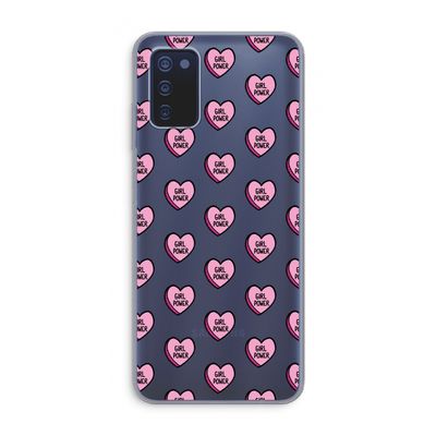 GIRL POWER: Samsung Galaxy A03s Transparant Hoesje