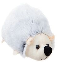 Kamparo pluchen knuffel Egel 14 cm junior grijs - thumbnail