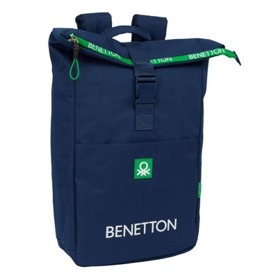 Laptoptas Benetton Green Marineblauw 28 x 42 x 13 cm