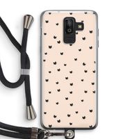 Kleine kattenkopjes: Samsung Galaxy J8 (2018) Transparant Hoesje met koord Kleine kattenkopjes: Samsung Galaxy J8 (2018) Transparant Hoesje met koord
