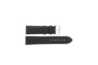 Horlogeband Tissot T1064173603100A / T600038323 Leder Zwart 22mm