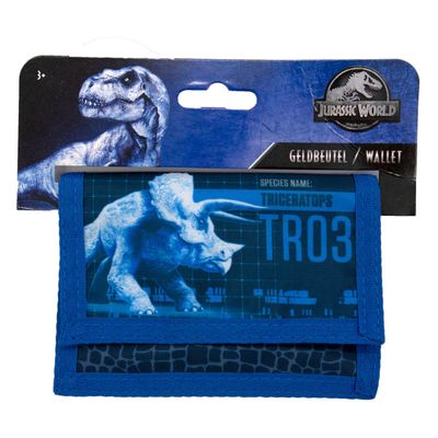 Undercover jurassic world portemonnee triceratops