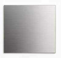 RVS vierkante plaat 80x80x3mm (set van 2 stuks)
