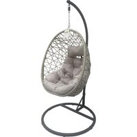 Viking Choice  Schommelstoel, hangende cocon Luxe grijs - thumbnail
