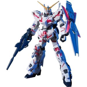 Gundam: High Grade - RX-0 Unicorn Gundam Destroy Mode 1:144 Scale Model Kit Modelbouw