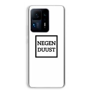 Negenduust vierkant: Xiaomi Mi Mix 4 Transparant Hoesje