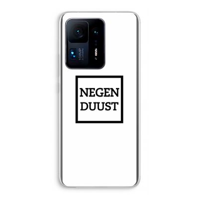 Negenduust vierkant: Xiaomi Mi Mix 4 Transparant Hoesje