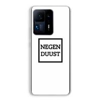 Negenduust vierkant: Xiaomi Mi Mix 4 Transparant Hoesje