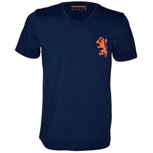 Blauw T-shirt met leeuw