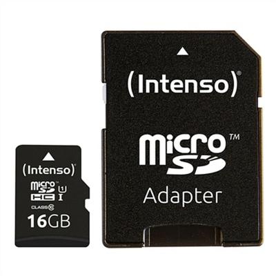 Micro SD kaart met adapter INTENSO 34234 UHS-I Premium