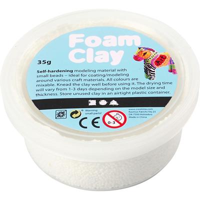 Foam Clay - wit, 35gr.