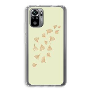 Falling Leaves: Xiaomi Redmi Note 10S Transparant Hoesje