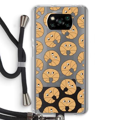 Croissant: Xiaomi Poco X3 Pro Transparant Hoesje met koord