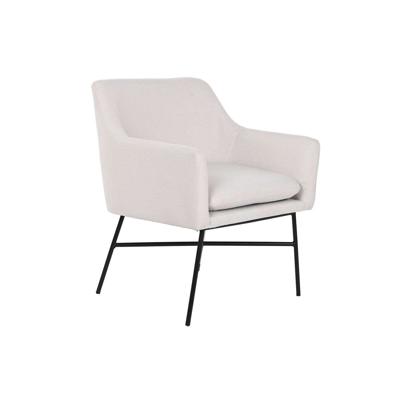 Leunstoel DKD Home Decor Beige Metaal 66 x 62 x 75 cm