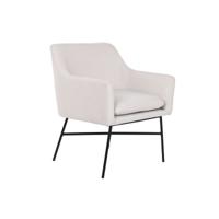 Leunstoel DKD Home Decor Beige Metaal 66 x 62 x 75 cm