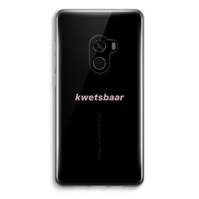 kwetsbaar: Xiaomi Mi Mix 2 Transparant Hoesje