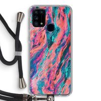 Electric Times: Samsung Galaxy M31 Transparant Hoesje met koord