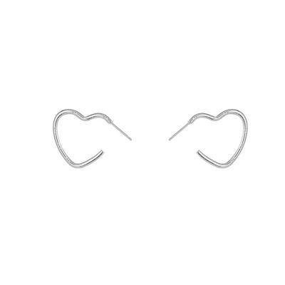 Go Dutch Label Oorringen Hart Zilver