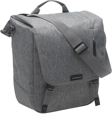 Enkele fietstas / schoudertas New Looxs Nova Single - 16 liter - grijs
